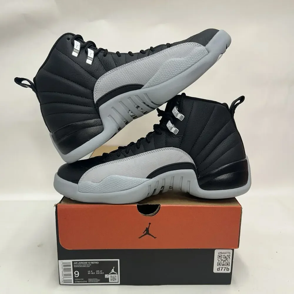 Nike Air Jordan 12 Retro “Barons/Black Wolf Grey White”